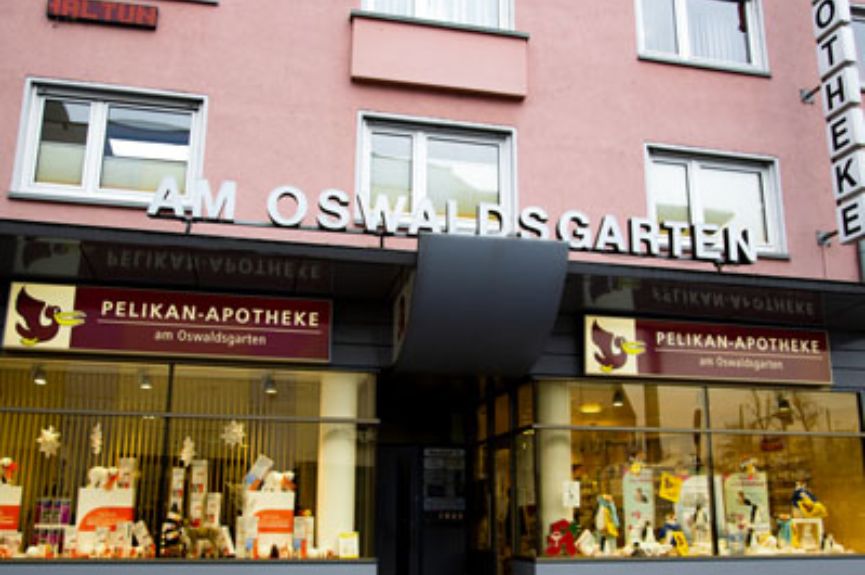 Pelikan-Apotheke am Oswaldsgarten