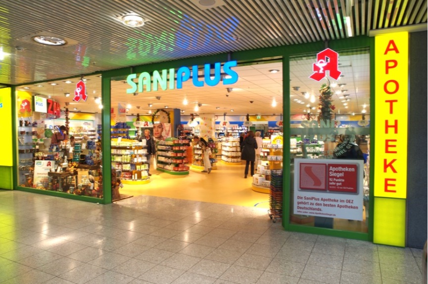 SaniPlus Apotheke im OEZ