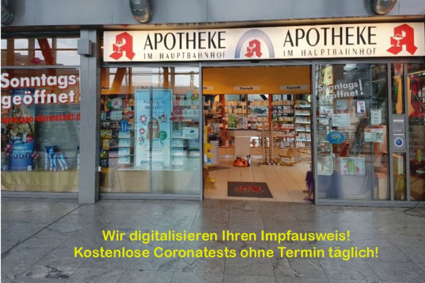 Apotheke im Hauptbahnhof