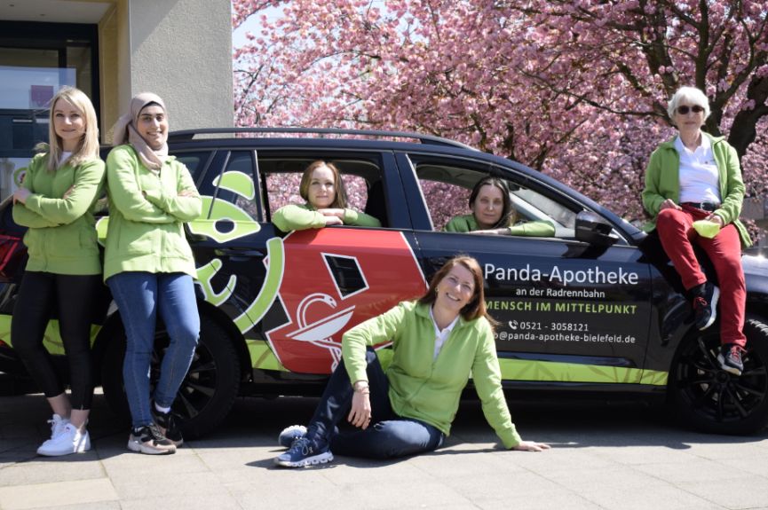 Panda-Apotheke an der Radrennbahn