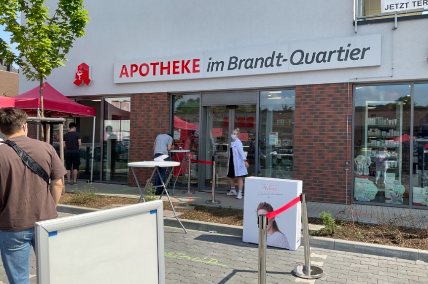 Avie Apotheke im Brandt Quartier