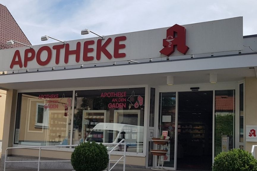 Apotheke an den Gaden