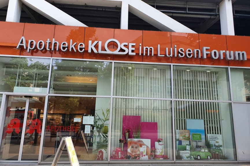 Apotheke Klose im Luisenforum