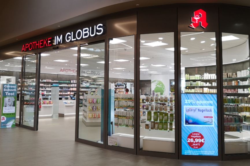 Apotheke im Globus