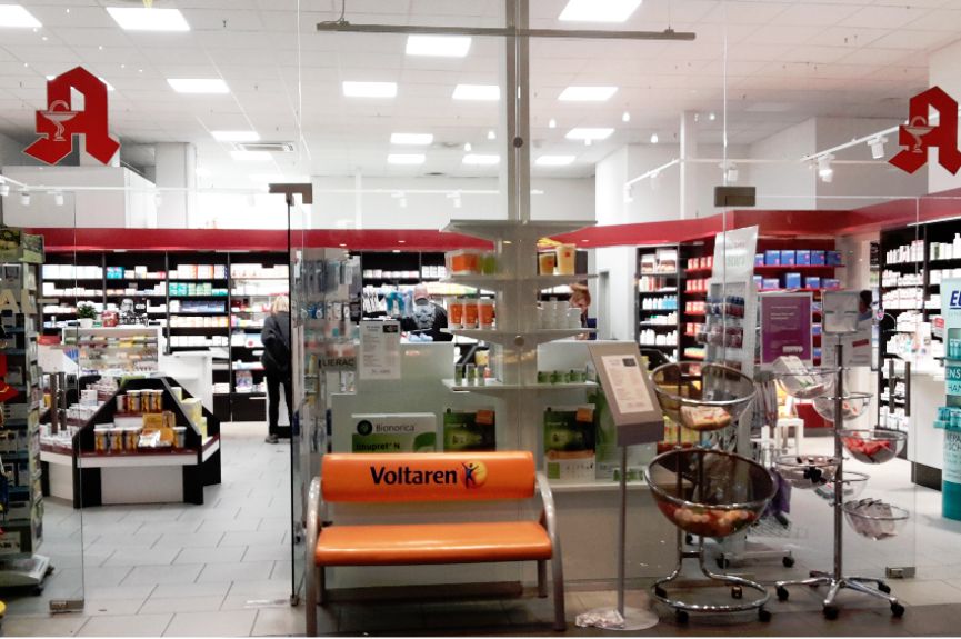 Zentral Apotheke in der Arena