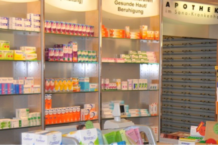 Apotheke im Sana-Krankenhaus
