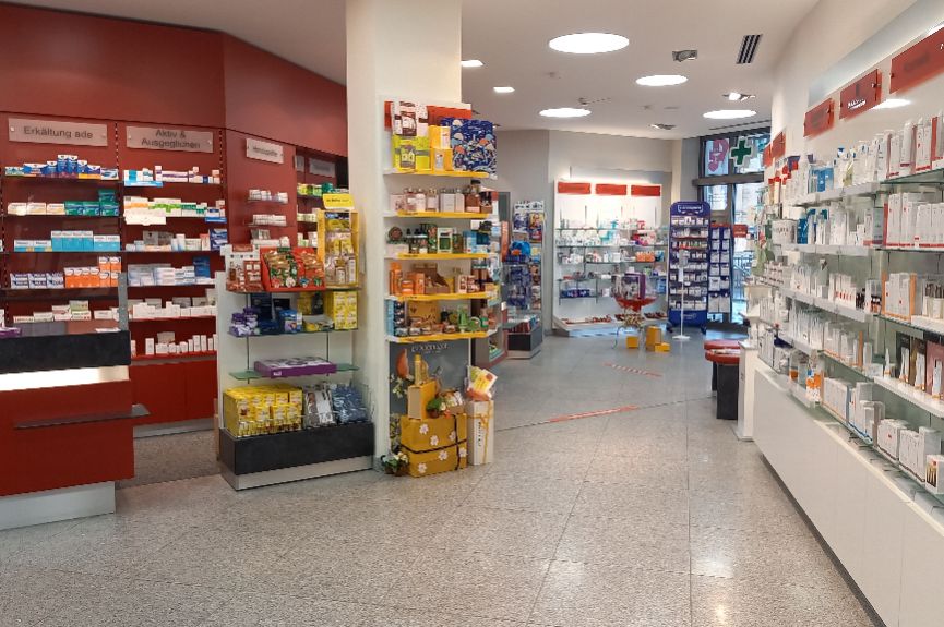 Apotheke im Bahnhof Rosenheim