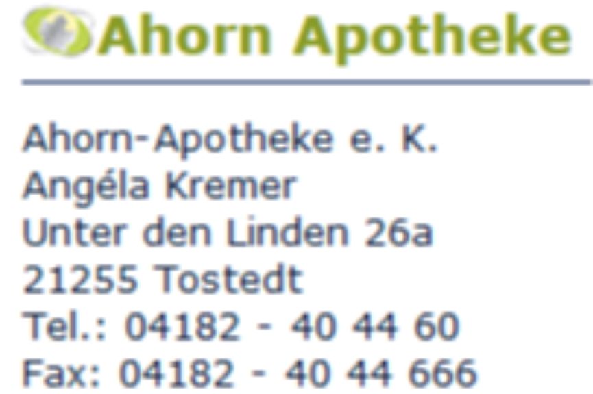 Ahorn-Apotheke