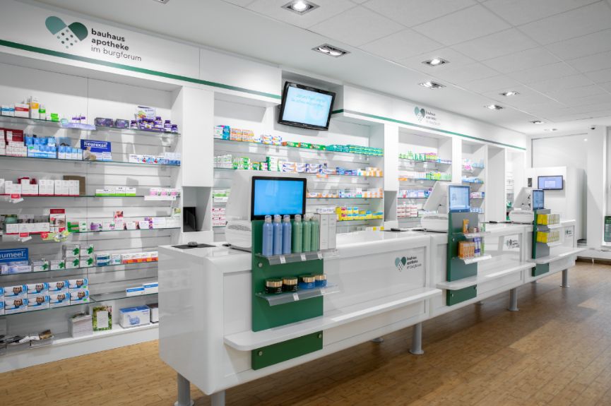 bauhaus apotheke im burgforum