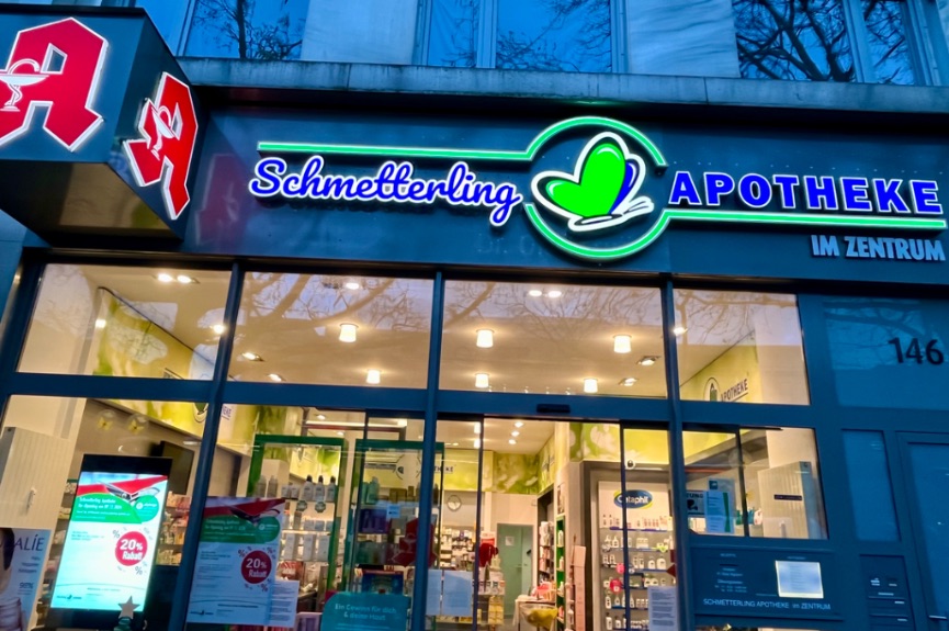 Schmetterling Apotheke
