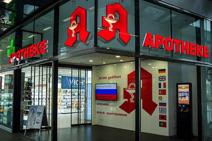 Apotheke Berlin Hauptbahnhof