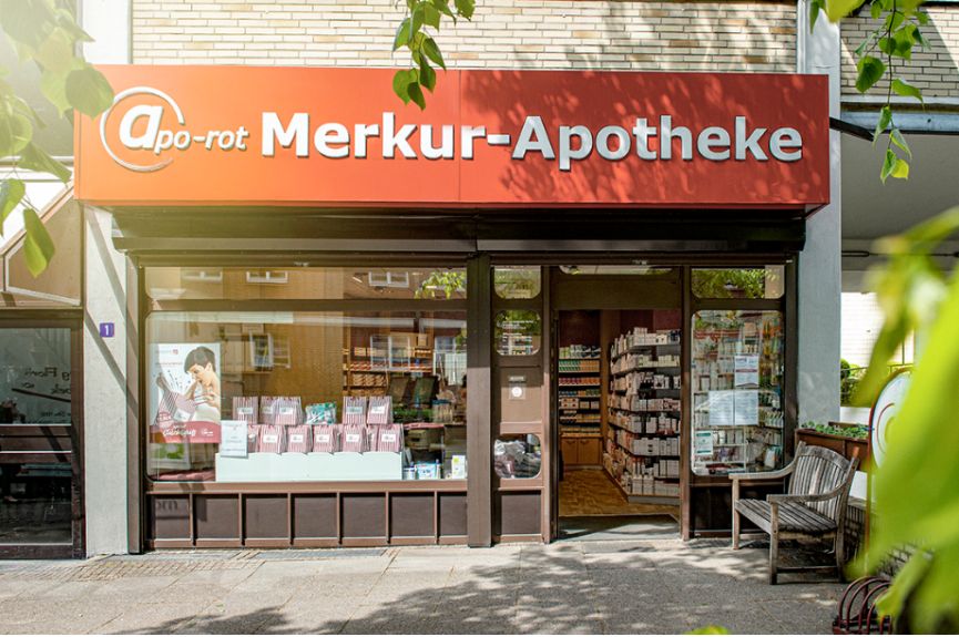 apo-rot Apotheke Merkur