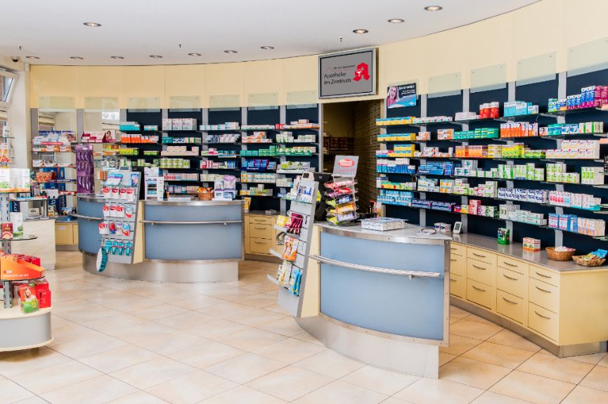 Apotheke im Zentrum